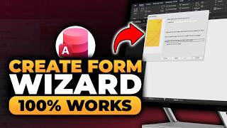 How To Create Form Wizard in MS Access (𝟮𝟬𝟮𝟲) | 100% WORKS | NO Yapping, To The Point! | FAST & EASY