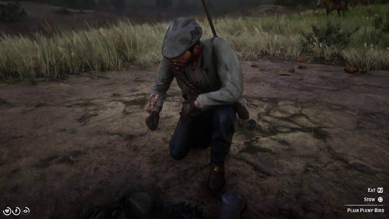 RDR2 John spergs out over plump bird meat - YouTube