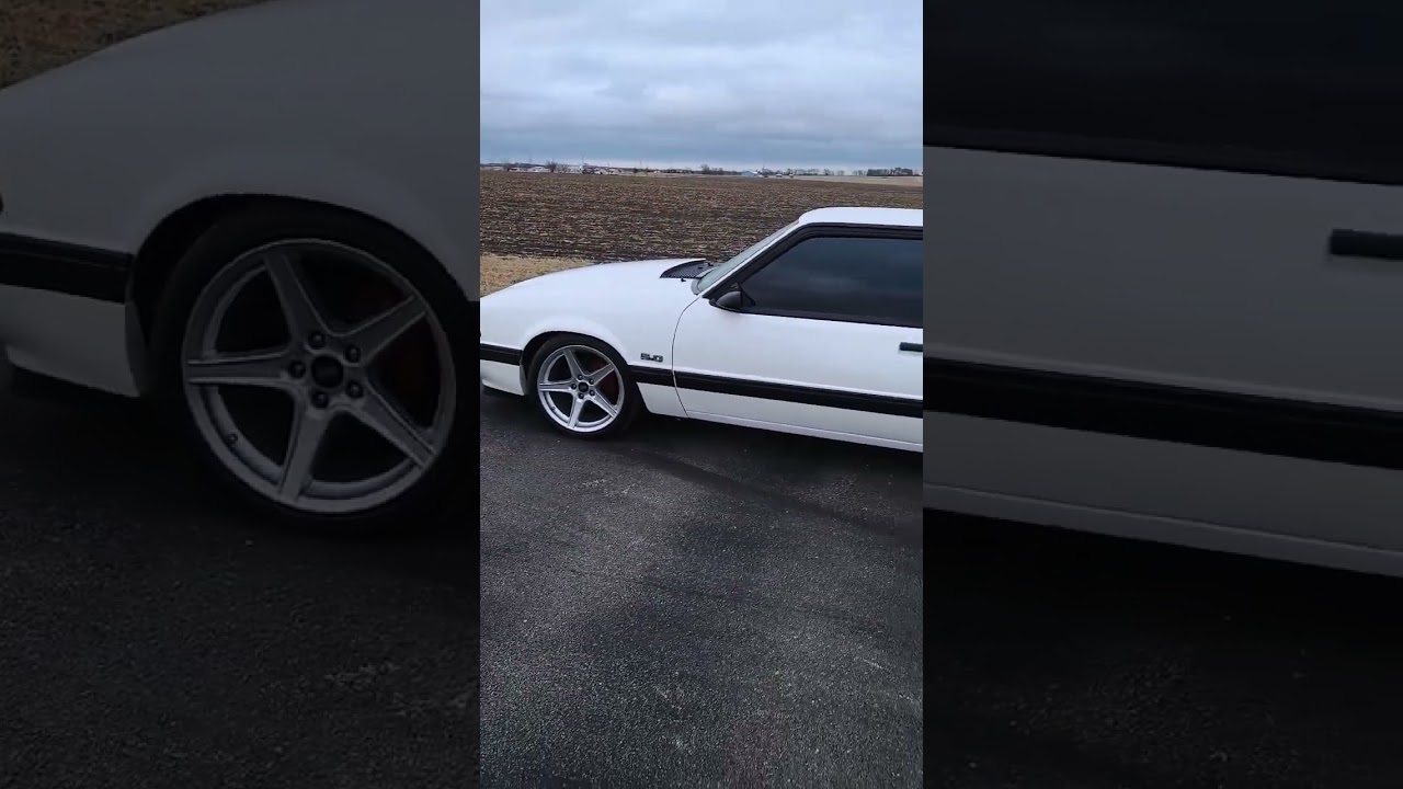 White 88 California Coupe Chop. E-303 & 1 Chamber Flowmasters