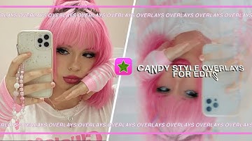 candy style/ soft overlays for edits | overlays