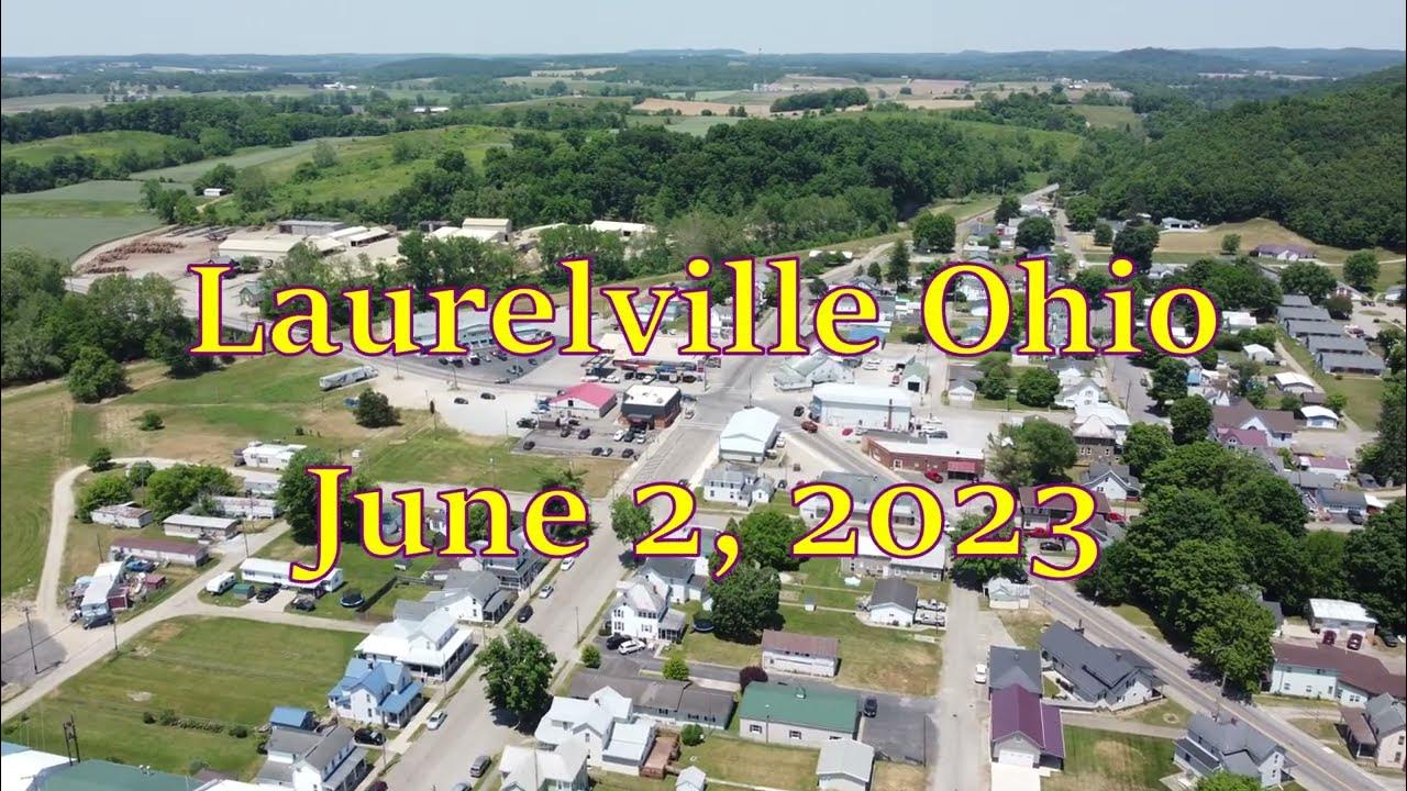 Laurelville Ohio on June 2, 2023 drone view in 4k YouTube