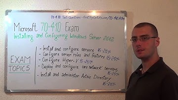 70-410 –Installing Exam and Configuring Windows Test Server Questions