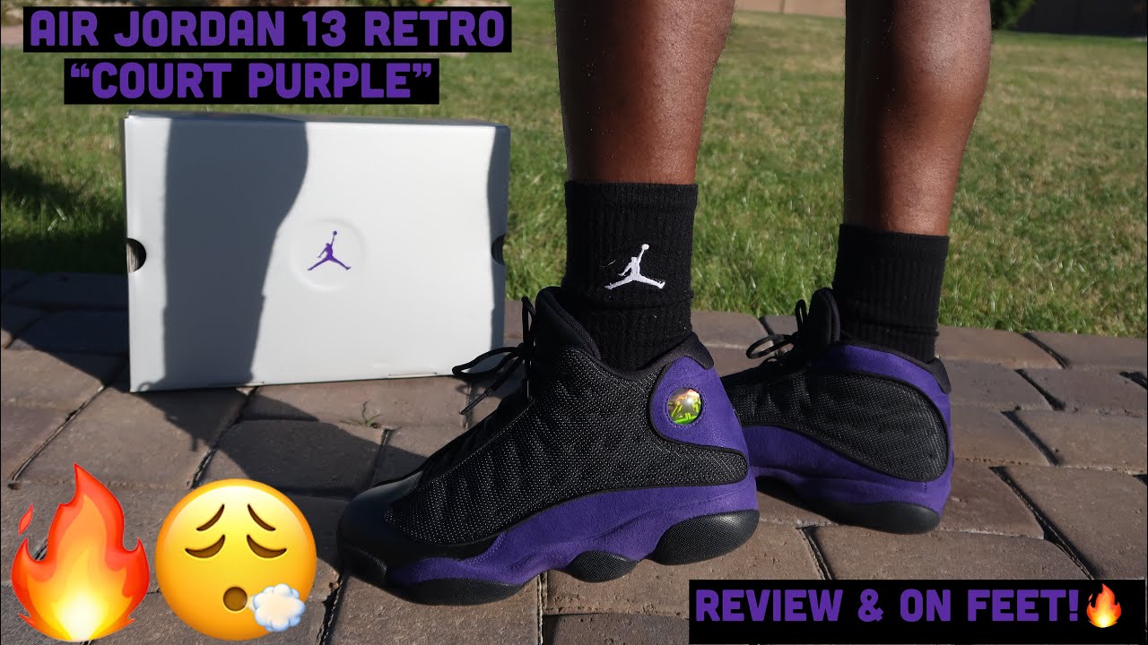 Air Jordan 13 Court Purple