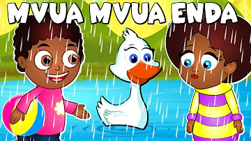 Mvua Mvua Enda | Rain Rain Go Away Swahili | Na nyimbo nyingi kwa watoto| Nyimbo za Kitoto Kiswahili