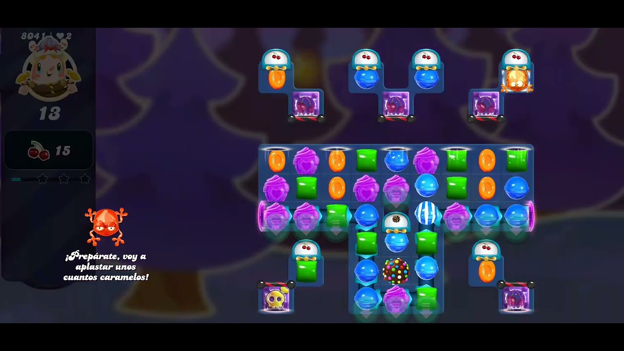 Candy Crush Saga Level 8041 No Booster Frog Jump YouTube candy-crush-saga-level-8041-youtube