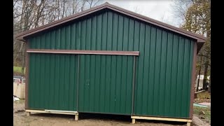 Barn Build Timelapse
