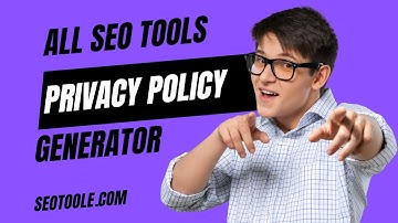 How To Generate Privacy Policy - Free Privacy Policy Generator Tool