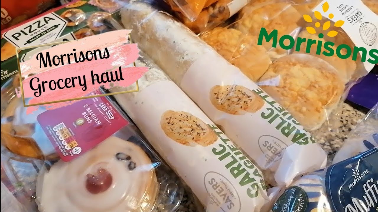 MORRISONS GROCERY HAUL AND MEAL PLAN | FAMILY OF FOUR | UK MUM OF TWO