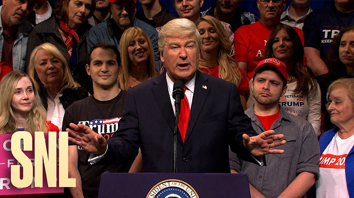 Trump Rally Cold Open - SNL
