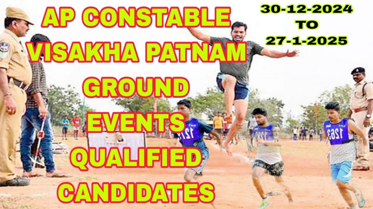 Ap Current Events ap constable latest news, events in visakhapatnam qualified candidate ...