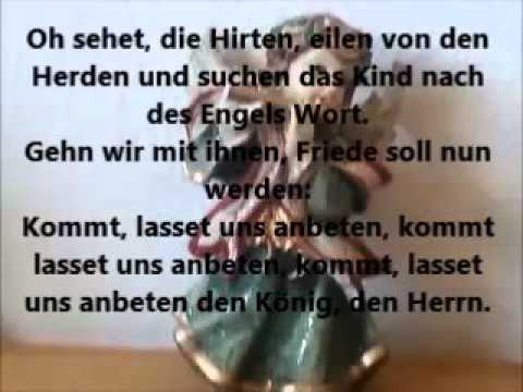 Weihnachtslieder Adeste Fideles Mit Text Zum Mitsingen
