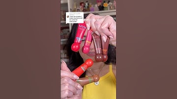 NYX Smushy Matte lip balm try on part 2 #shorts