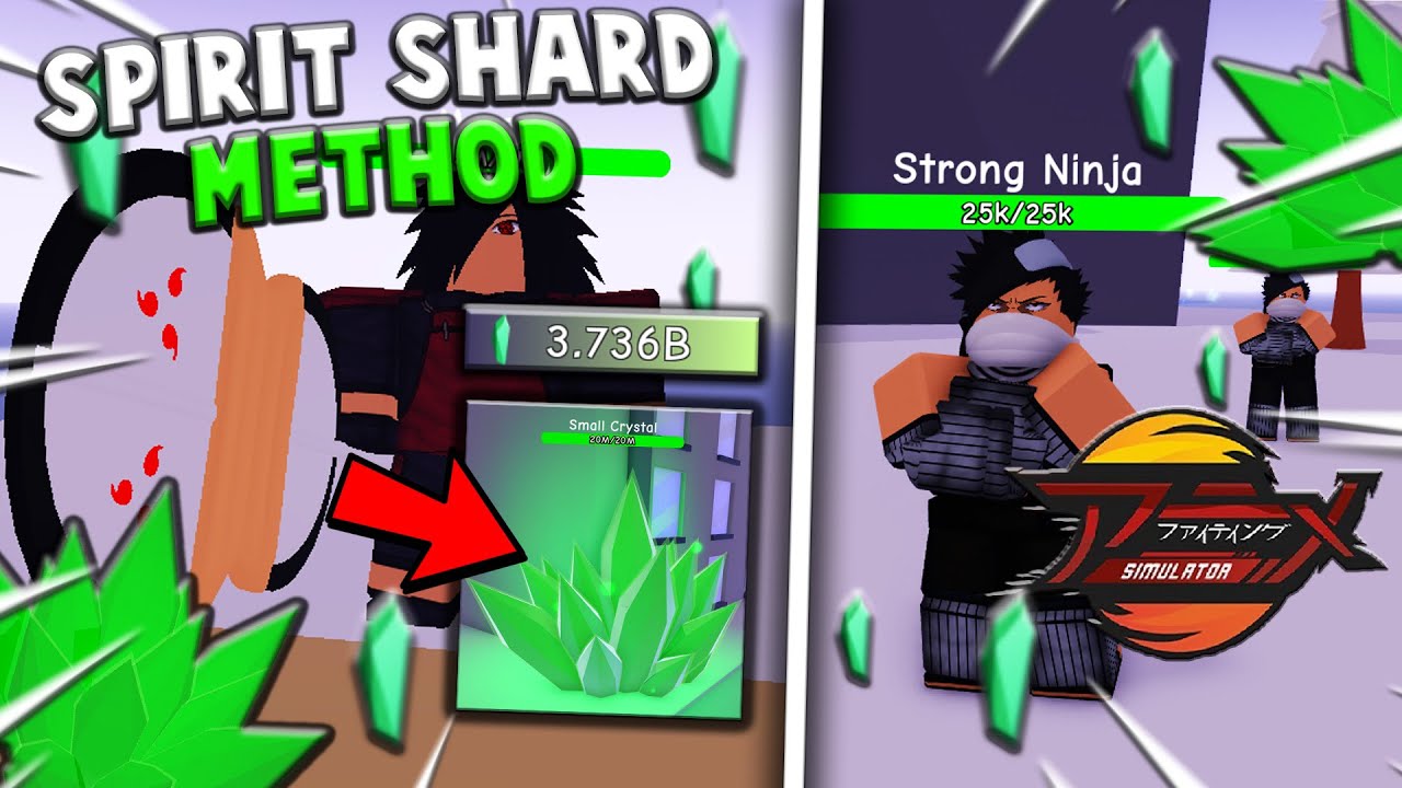 How to get UNLIMITED SPIRIT SHARDS in ANIME FIGHTING SIMULATOR