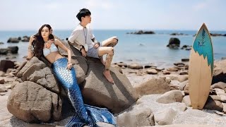 Mermaid Princess come to earth and stay with bachelor's | Korean Drama Explained In Hindi