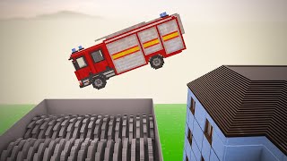 Trucks Falls Off Building Into Giant Shredder | Teardown screenshot 4