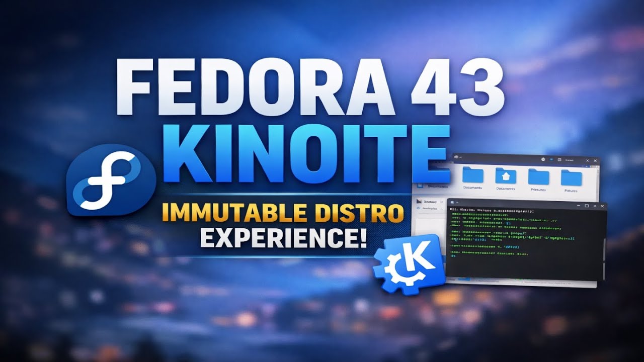 I Spent a Few Hours with Fedora 43 Kinoite Immutable Distro— Here’s ...
