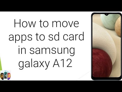 a12 sd samsung move card