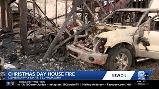 Waukesha family rebuilds after Christmas Day fire destroys home