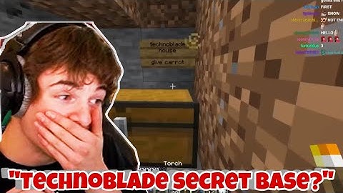Tubbo Finds Technoblade Secret base || ORIGIN SMP