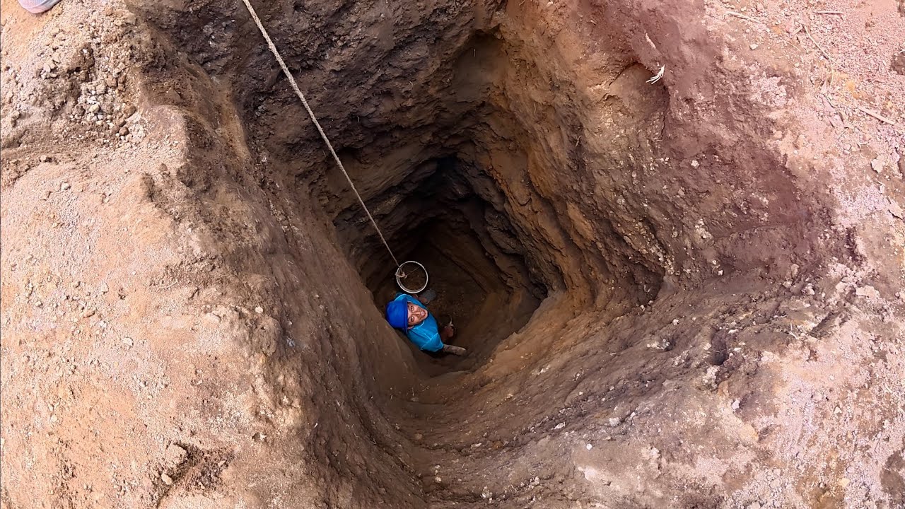 Nueva CONSTRUCCIÓN | Así es, una fosa séptica para letrina en El Salvador.