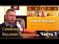 Семинар «Аюрведа - принципы здоровья», Часть 1 (Нью-Йорк, США)