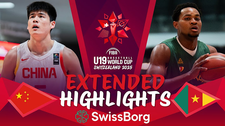 China 🇨🇳 vs Cameroon 🇨🇲 | Class. 13-14 | Extended Highlights | FIBA U19 Basketball World Cup 2025