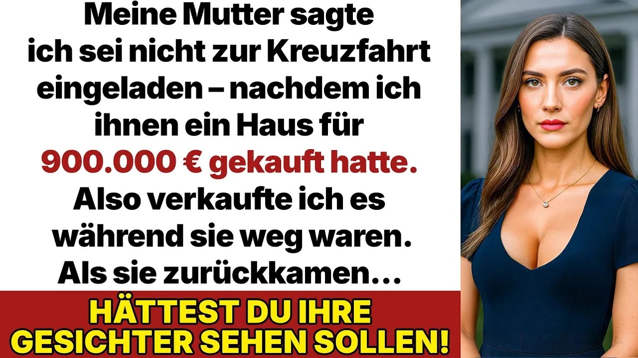 Ich starrte auf mein Handy, und die Nachricht meiner Mutter brannte sich in mein Gedächtnis ein. Nur drei Tage, nachdem ich ihnen ein Haus für achthunderttausend Euro gekauft hatte. „Wir haben...