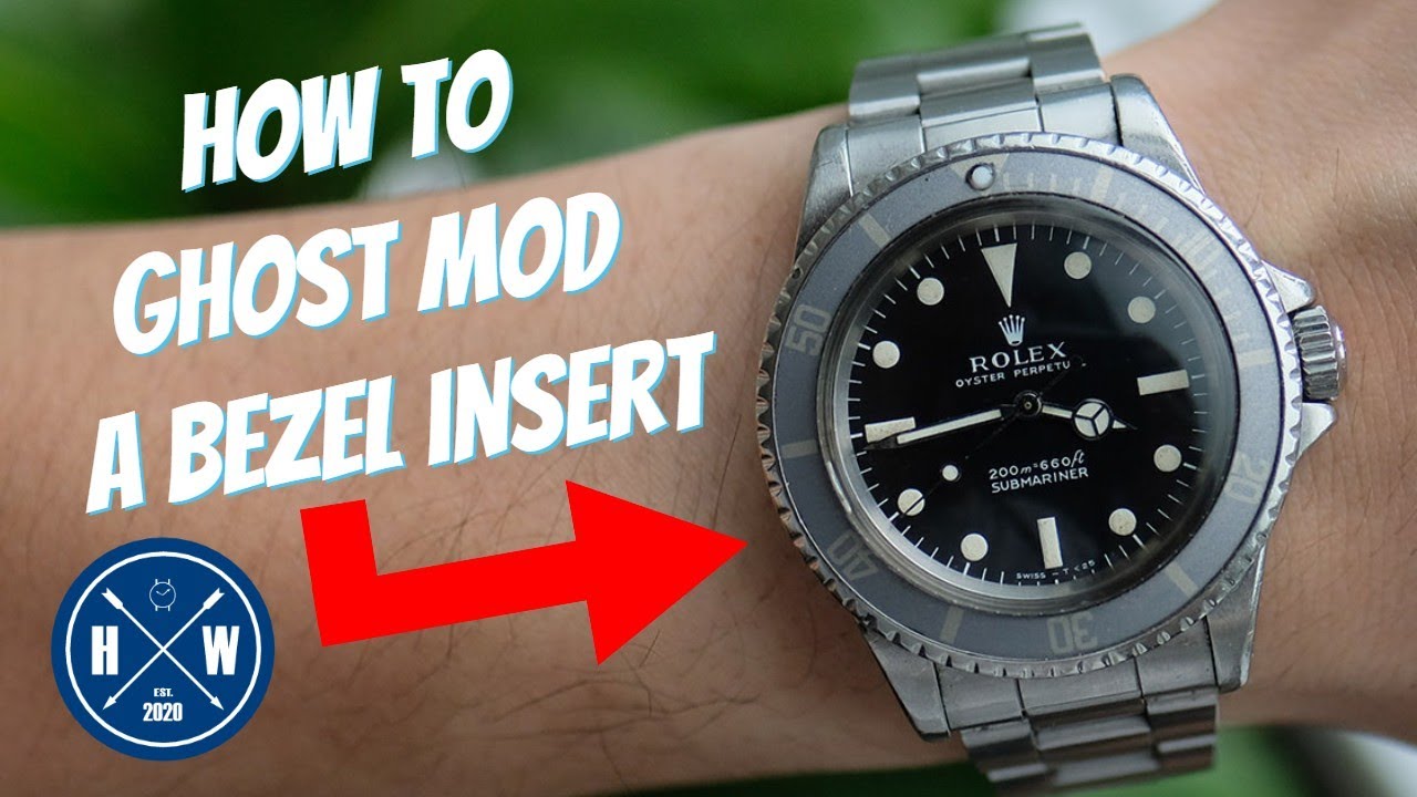 How to Ghost Mod (fade) a Bezel!! | SKX MOD Series Part 1 - YouTube