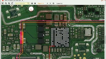INFINIX NOTE 10 (x693) Lcd Light Repair Solution Diagram