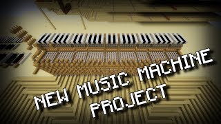 Building self-playing piano in Minecraft - Prologue #1