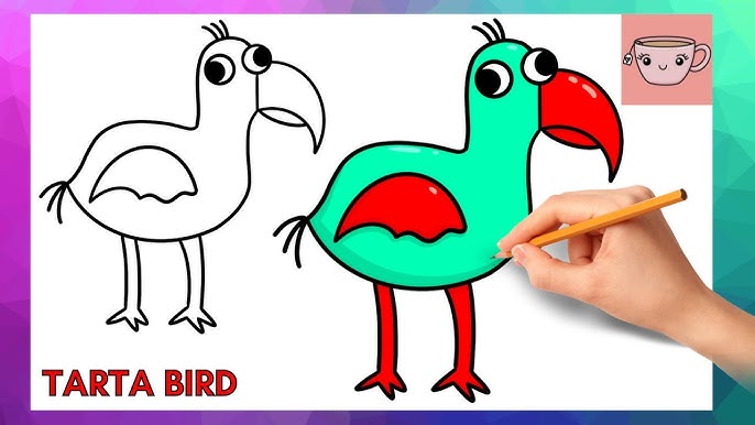 Como Desenhar o OPILA BIRD do GARTEN OF BANBAN 