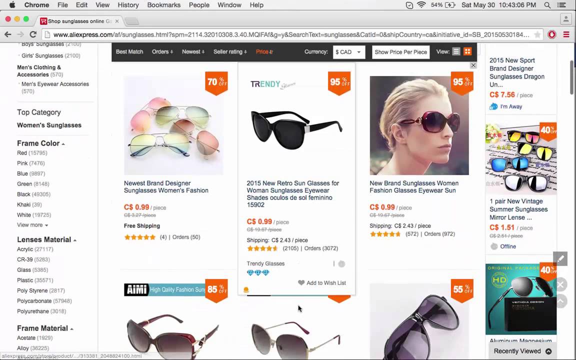 How To Buy Cheap Sunglasses Via Aliexpress YouTube how-to-buy-cheap-sunglasses-via-aliexpress-youtube