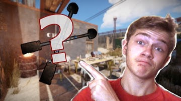 The SECRET tool to chop down Road Signs - Rust