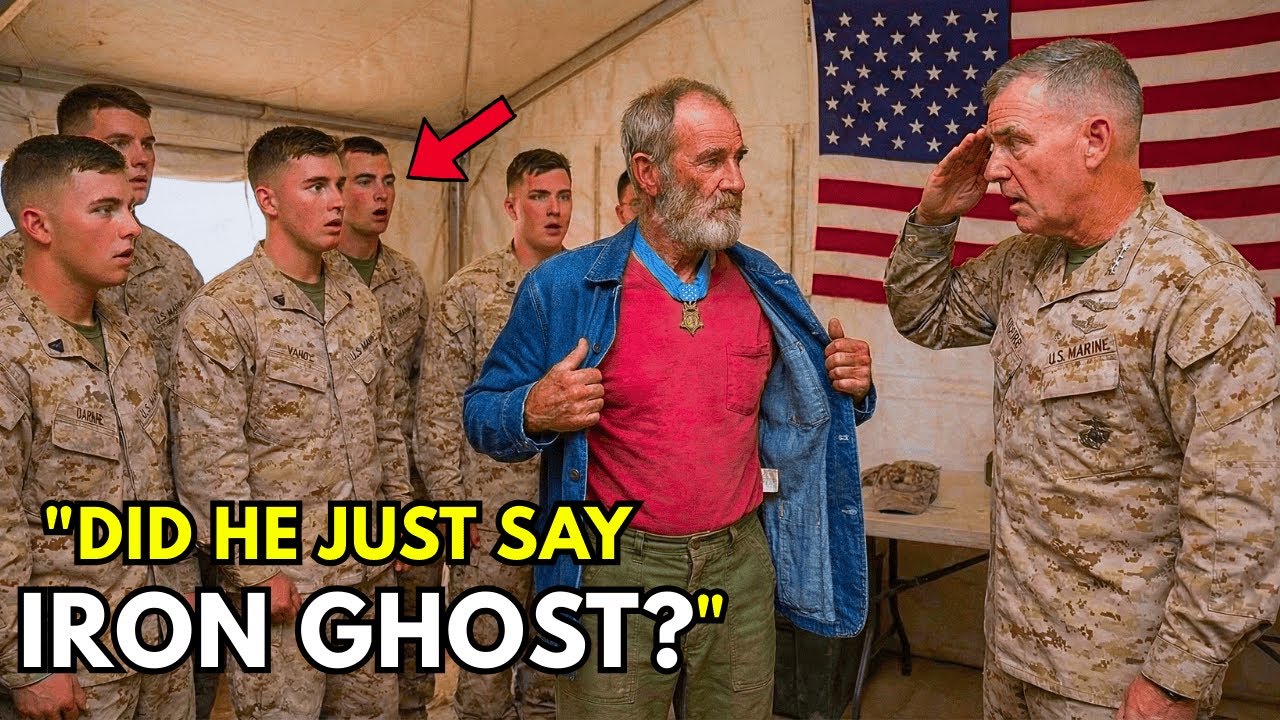 USMC Marines Mocked Him as a Cowardly Old Man — Until He Revealed His True Identity to the General