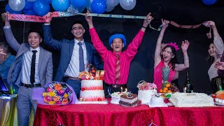 Amazing Cake Cutting Ceremony at New Century Restaurant in Toronto | 新世纪皇宫海鲜酒楼切生日蛋糕