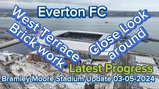 Everton FC New Stadium at Bramley Moore Dock Update 03-05-2024