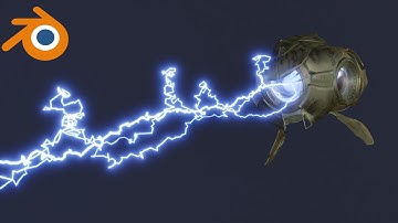 How to create a Spiral Lightning with Geometry Nodes! Blender Tutorial