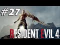 RESIDENT EVIL 4 REMAKE PLAYTHROUGH PART 27 - KRAUSER BOSS FIGHT!!