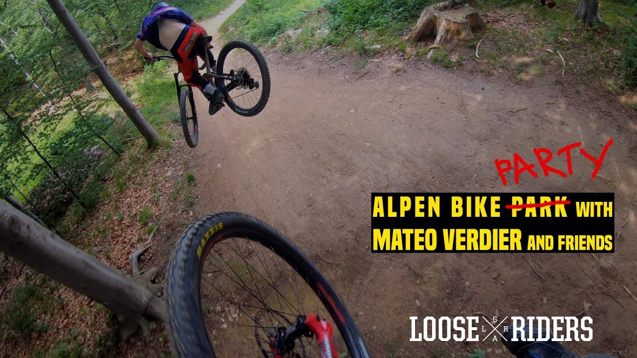 Mateo Verdier and Friends Shred the  Alpen Bike Park