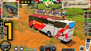 Offroad Bus Simulator 3D Games | Off Road Bus Driving Game | Bus Simulator Game | Android,ios Game