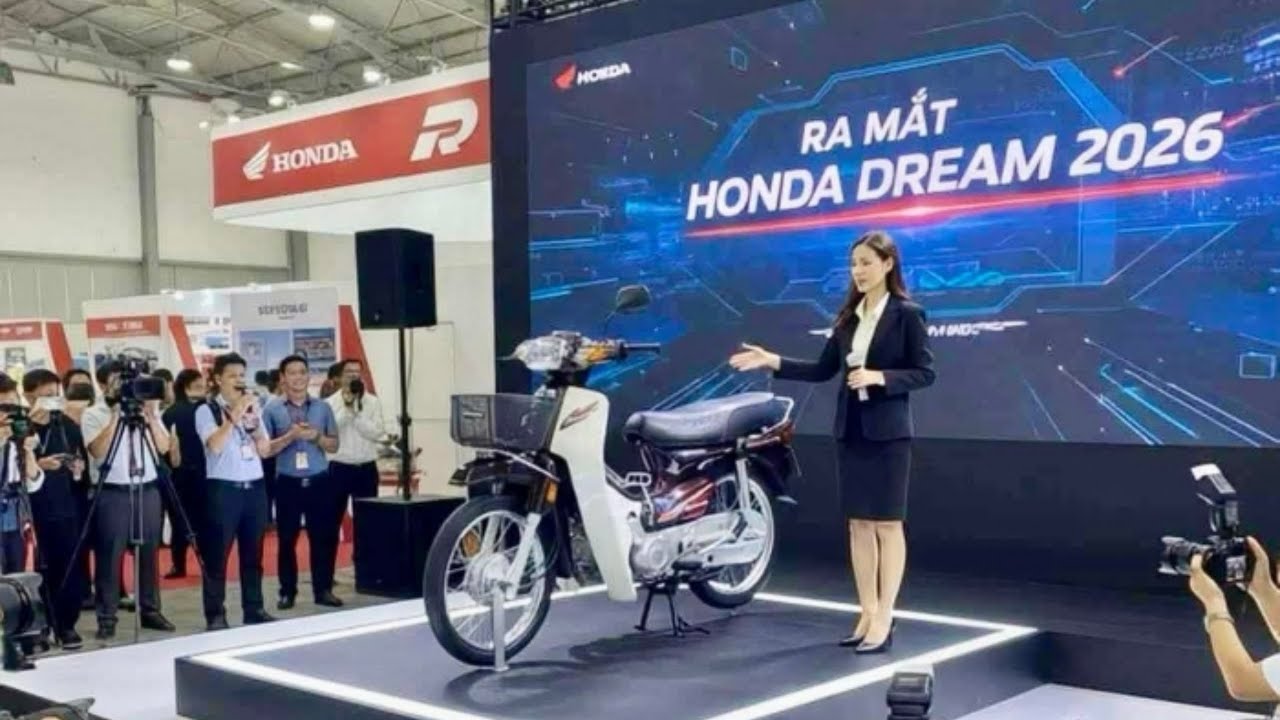 Honda Dream phiên bản 2026 sắp ra mắt tại Việt Nam, đẹp hơn Future, giá 20 triệu đồng ? | Xe 360