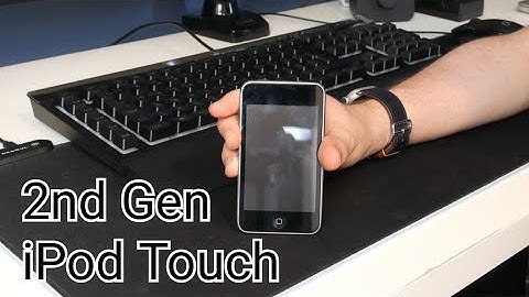 A Look At My 2nd Gen iPod Touch