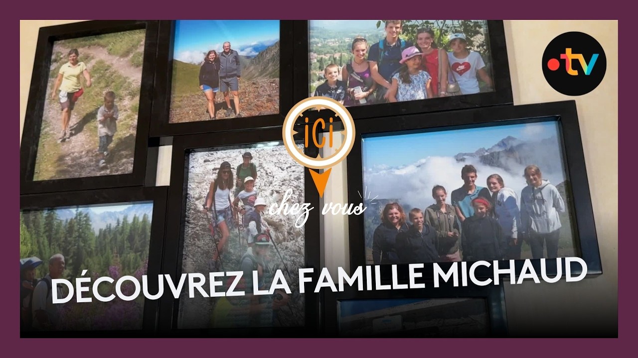 Découvrez la famille Michaud, famille nombreuse