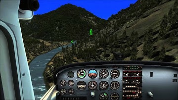 Demo: A2A Cessna 172R Landing FSX Mission 6