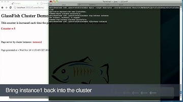 GlassFish Clustering Demo