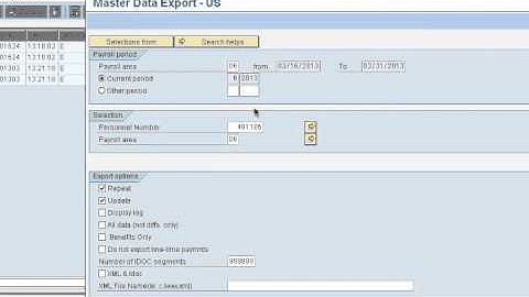 Unlock Employee in SAP Outsourcing program or SAP Payroll