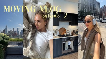 moving to nyc: episode 2! (apartment tour, unpacking, organizing, etc)