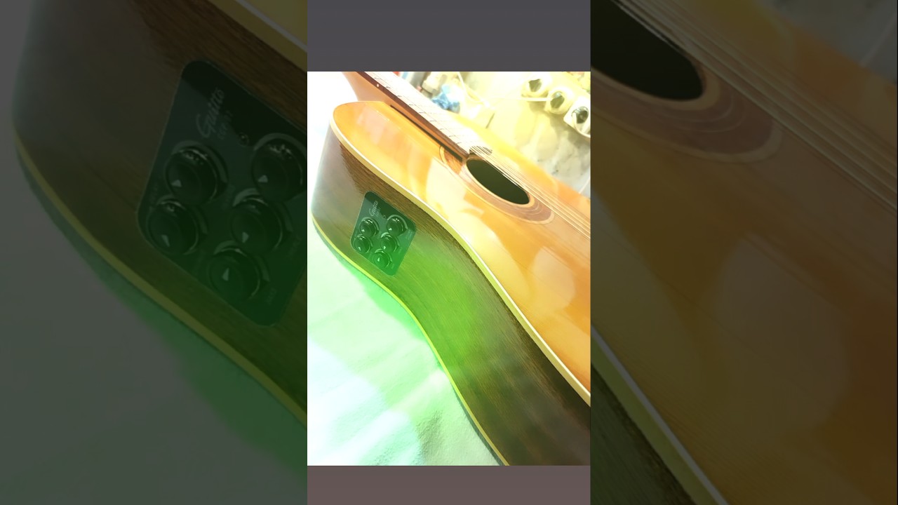 12 струнная трансакустическая гитара 