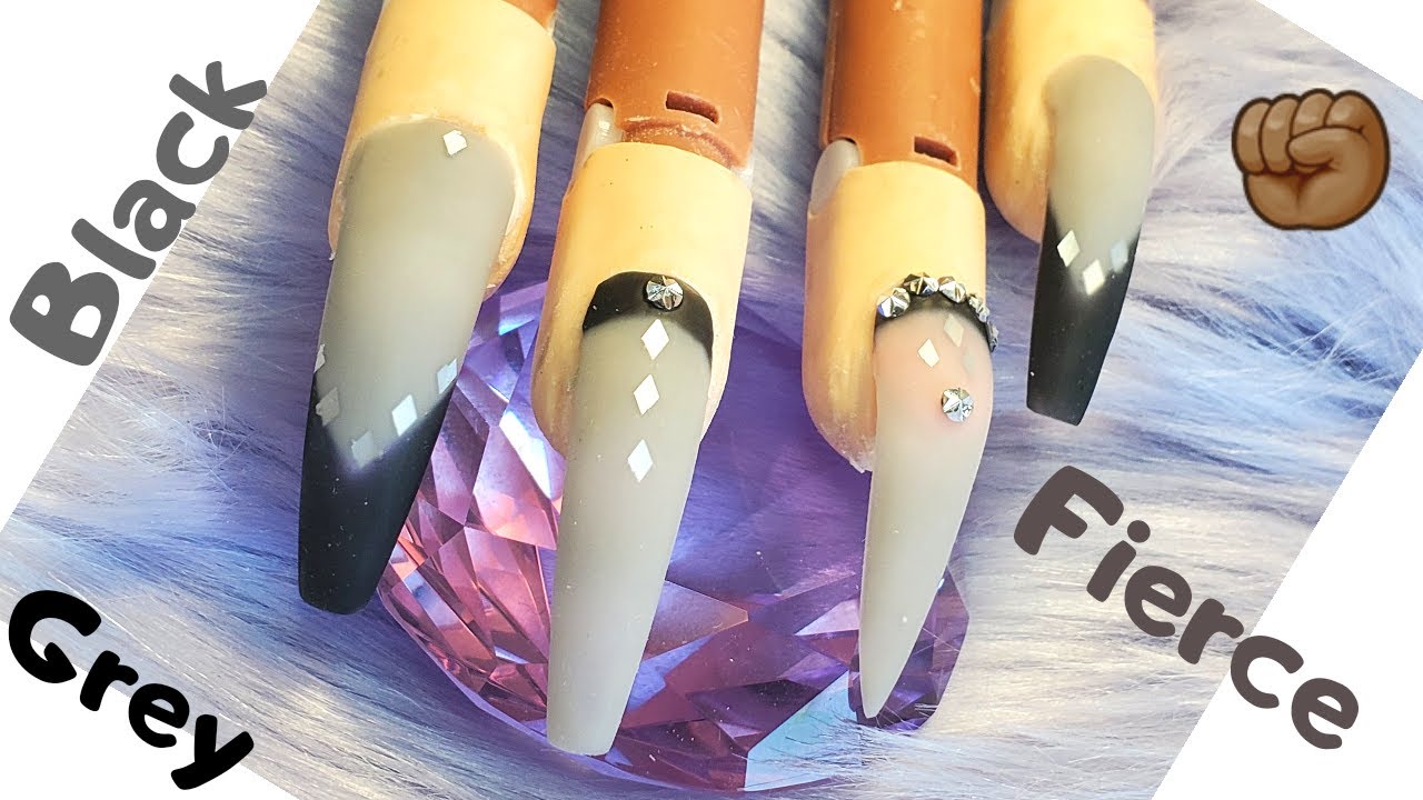 Mixing Builder Gel with Nail Polish Gel Nails YouTube