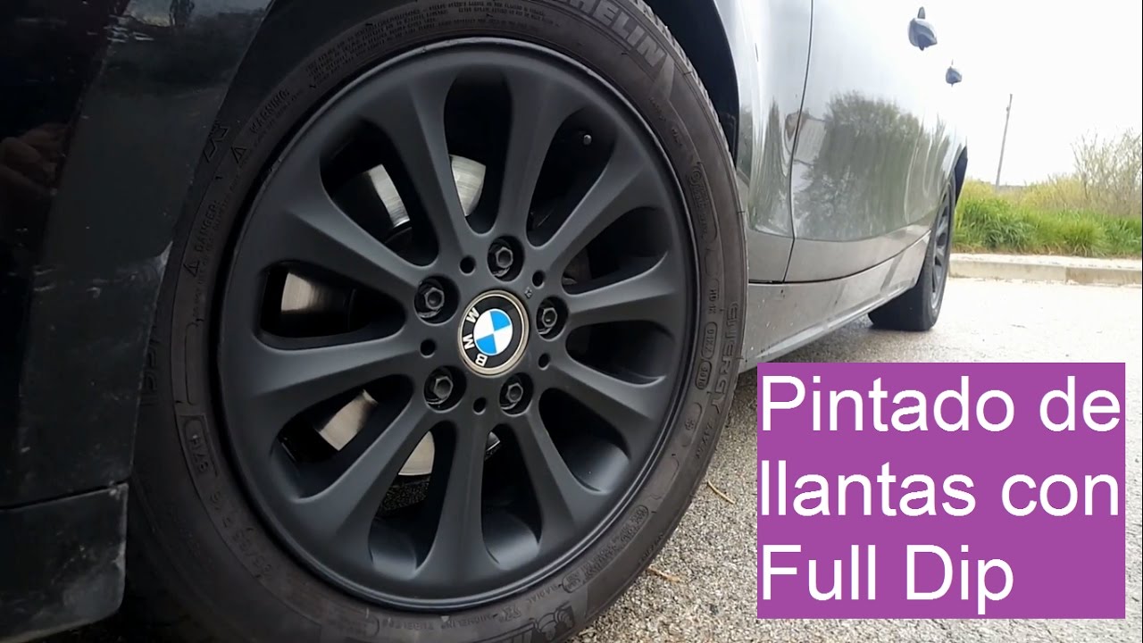 Pintar llantas con Full Dip | Tutorial - YouTube